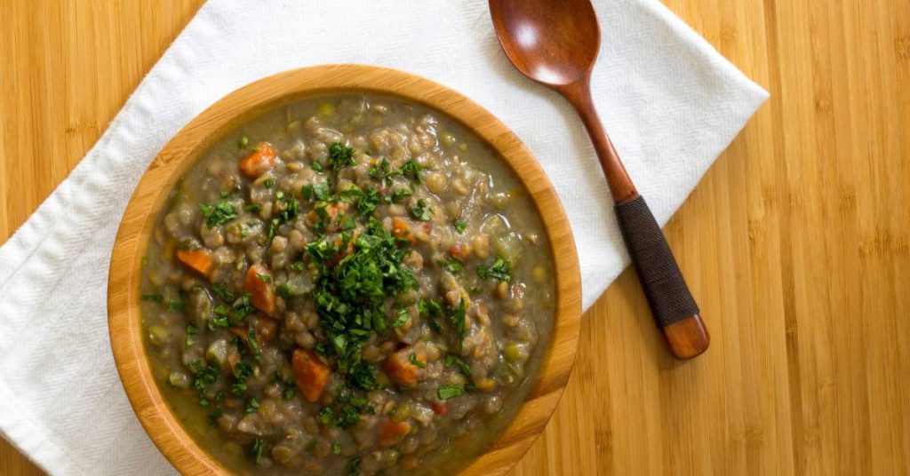 La migliore ricetta di lenticchie con verdure