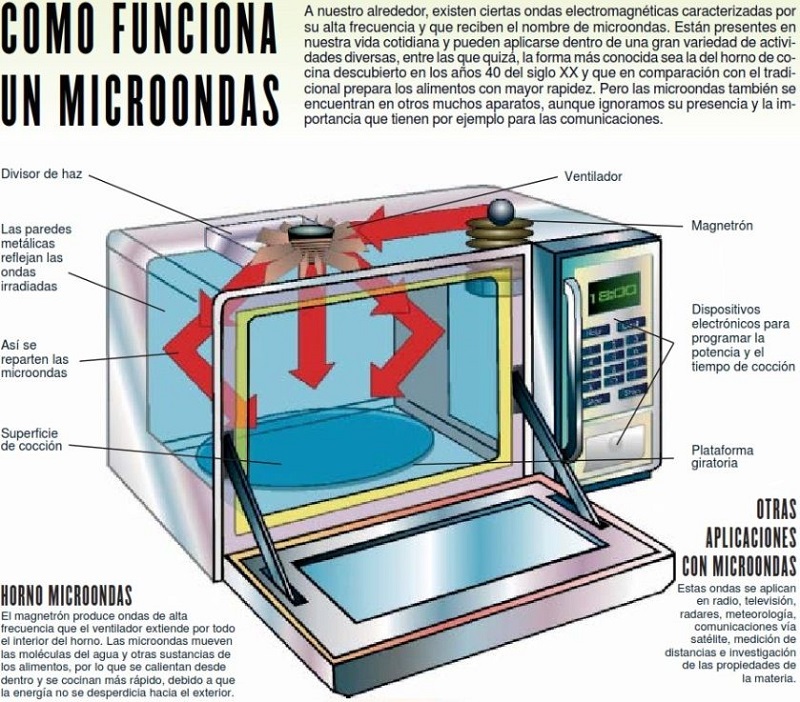 Locura Fácil de suceder futuro Por qué mi microondas no calienta? - VIPRECETAS